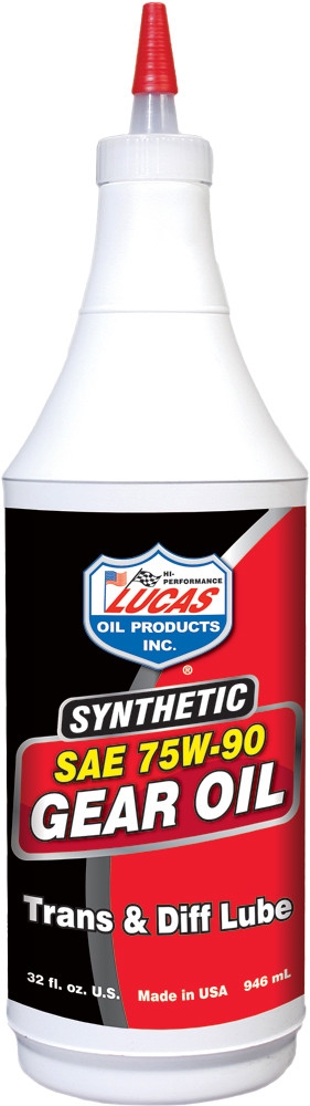 Lucas Oil Synthetic 75w90 Gear Oil