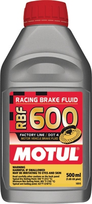 Motul RBF 600 Racing Brake Fluid 500ML