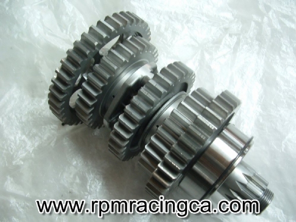 Undercut Transmission Output Shaft