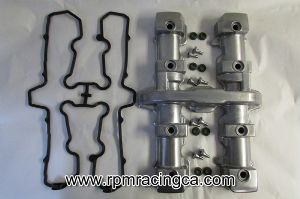 STAINLESS STEEL ENGINE CYLINDER HEAD COVERS FOR YAMAHA XJR 1300 2008 5WMK 